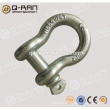 QINGDAO Q-RAN Rigging Factory Hot Dip Galvanized Stee Shackle